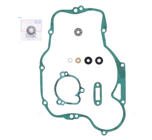 ATHENA WATER PUMP GASKET KIT KAWASAKI KX250 1994-1998, With Bearing