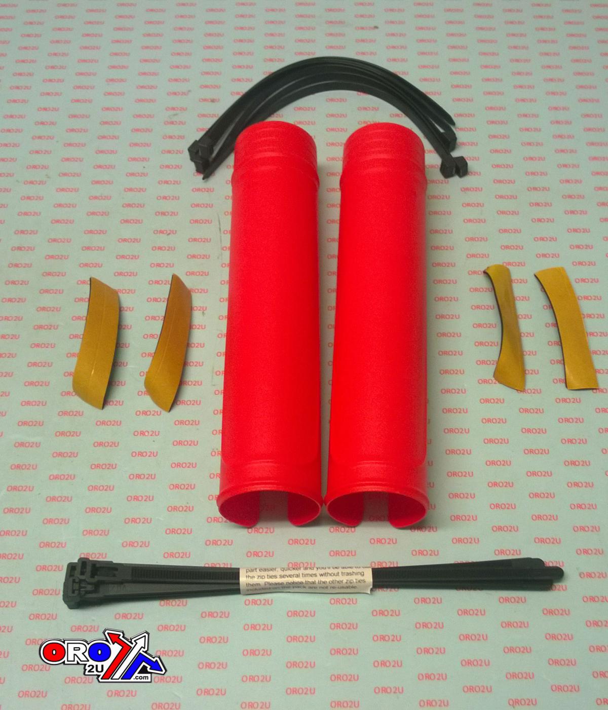 POLISPORT RED UPPER FORK PROTECTOR