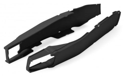 POLISPORT BLACK SWING ARM PROTECTOR KAWASAKI KX250F 2012-2016, KX450F 2012-2015