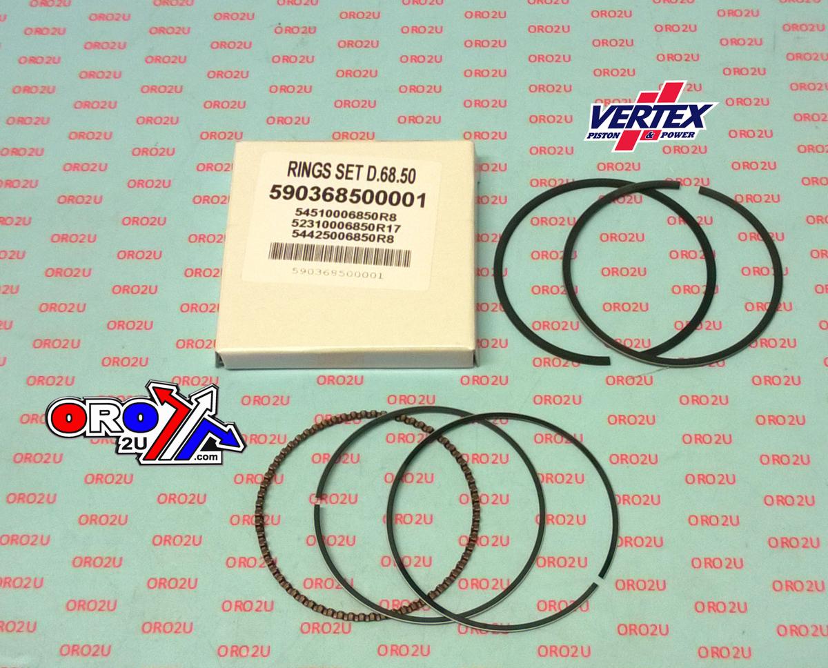 VERTEX PISTON RING 68.5mm HONDA TRX250TM/TE 2002-2023