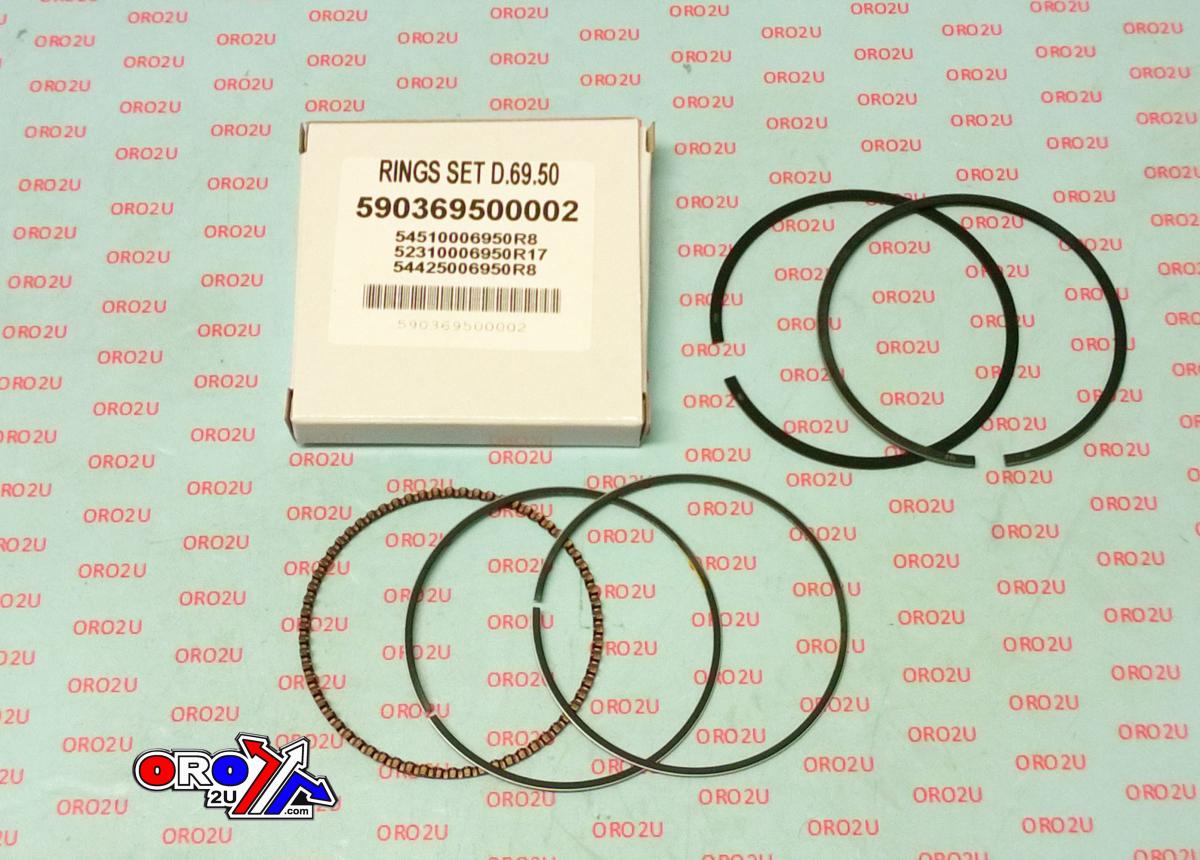 VERTEX PISTON RING 69.50mm HONDA TRX250TM/TE 2002-2023