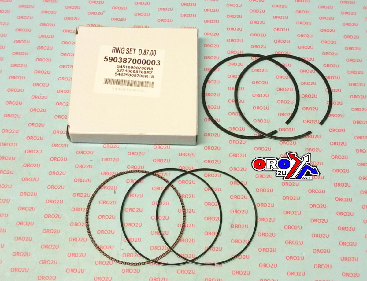 VERTEX PISTON RING 87mm HONDA TRX420 2007-2023