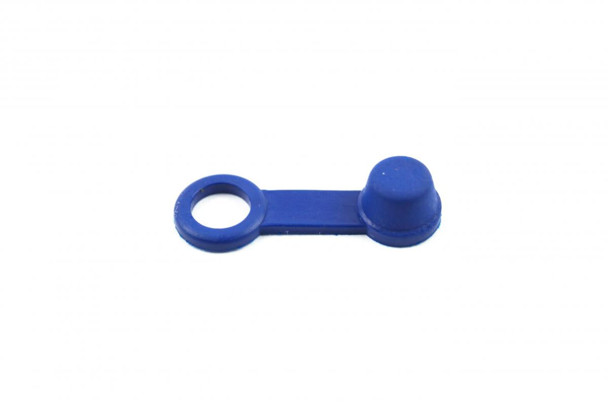 10 RUBBER CAPS BLUE, BLEED NIPPLE COVER CAP
