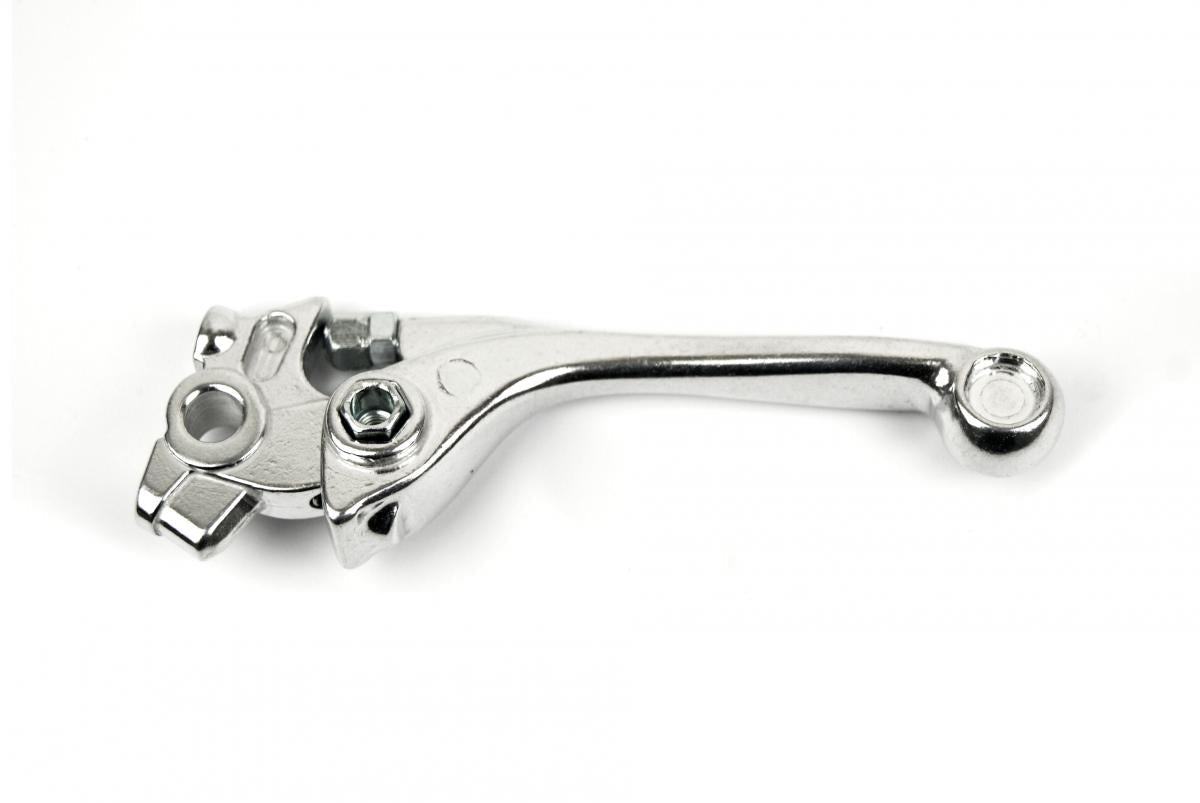 LEVER BLADE BRAKE KXF450 20-22, KX250 21-22, 13236-0807 DAI CAST SILVER