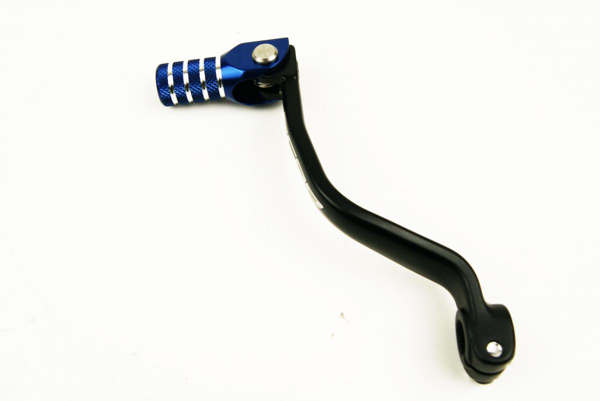 GEAR LEVER SHIFT YAMAHA YZ65 18-24, YZ80/85 85-249, BLACK/BLUE ALUMINIUM FORGED