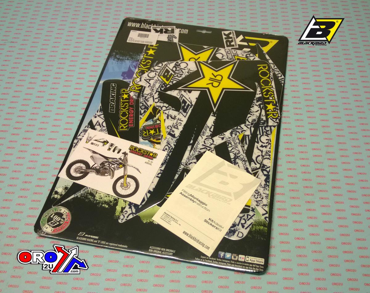 HUSQVARNA TC85 2018-2023, ROCKSTAR DECAL KIT