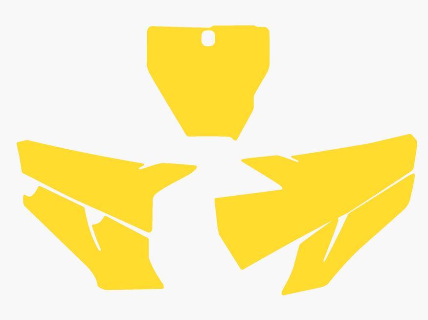 YELLOW BACKGROUNDS HUSQVARNA FC250-450 2019, TC125/250 2019