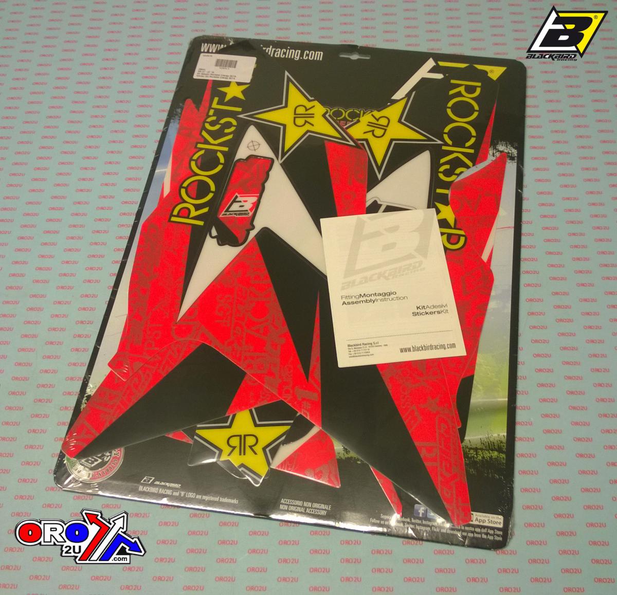 BETA RR 2T/4T 18-19, ROCKSTAR DECAL KIT