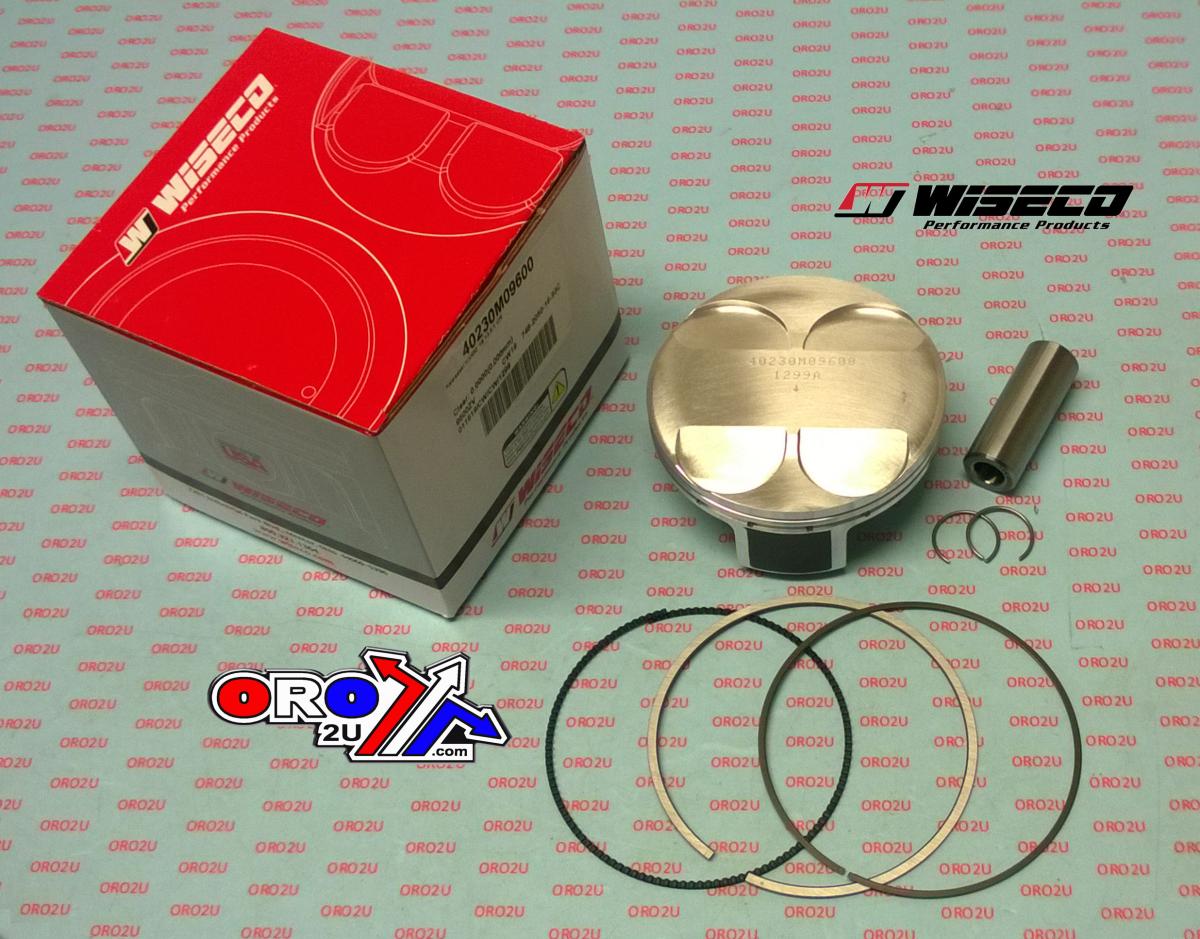 WISECO 96mm PISTON KIT KAWASAKI KX450F 2019-2023, KX450X 2021-2023 13.5:1 CR