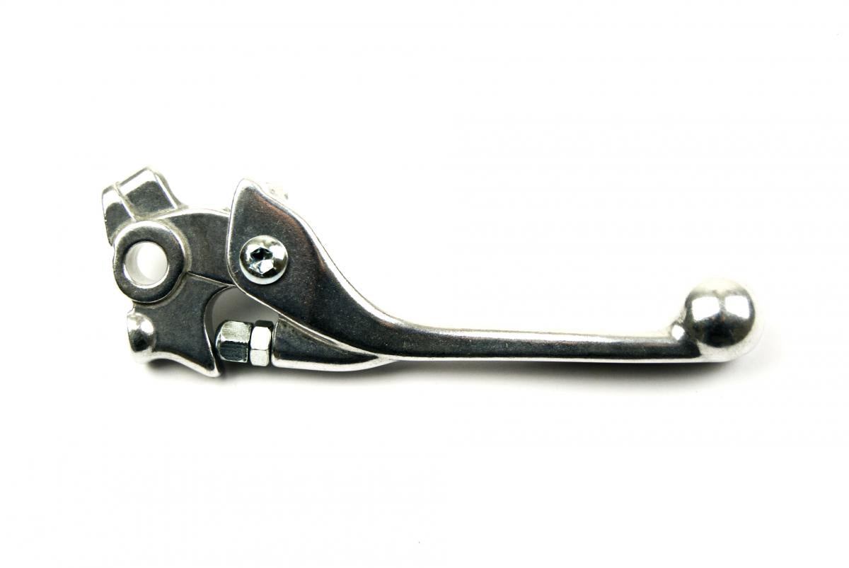 LEVER BLADE BRAKE KXF450 20-22, KX250 21-22 13236-0807, FORGED SILVER