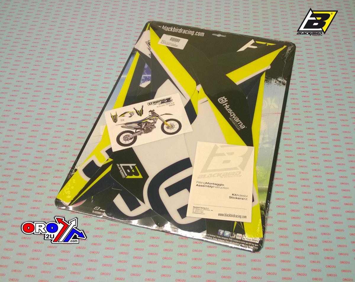HUSQVARNA FC250-450 14-15, FE250-501 14-16, TC/TE125 14-16, DREAM-4 DECAL KIT