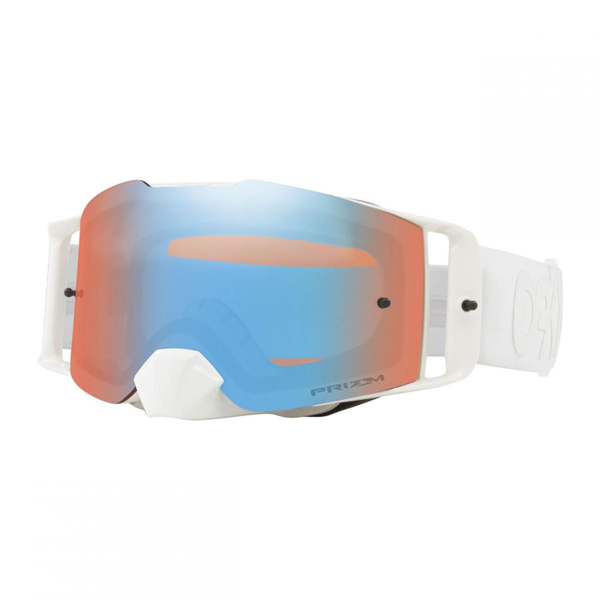 OAKLEY FRONT LINE FACTORY PILOT, OA OO7087-10, WHITEOUT, SAPPHIRE IRIDIUM LENS
