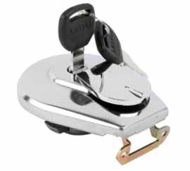 CHROME FUEL TANK CAP HONDA VT1100C, CB250/750 NIGHTHAWK 92>
