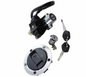 FUEL TANK CAP & IGNITION SWITCH SUZUKI SV1000 2003-2007, GSX-R600/750 2004-2005