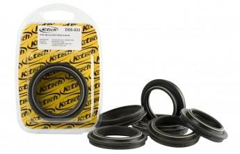 FORK DUST SEAL SET 43mm KYB, K-TECH DSS-017, NOK OE FITMENT