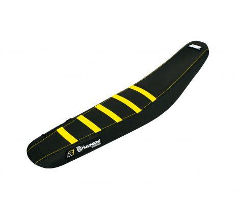 BLACKBIRD ZEBRA BLACK/YELLOW SEAT COVER HUSQVARNA TC85 2018-2022