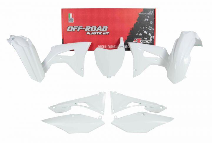 R-TECH BLACK PLASTIC KIT HONDA CRF250R 2019-2021, CRF450R 2019-2020