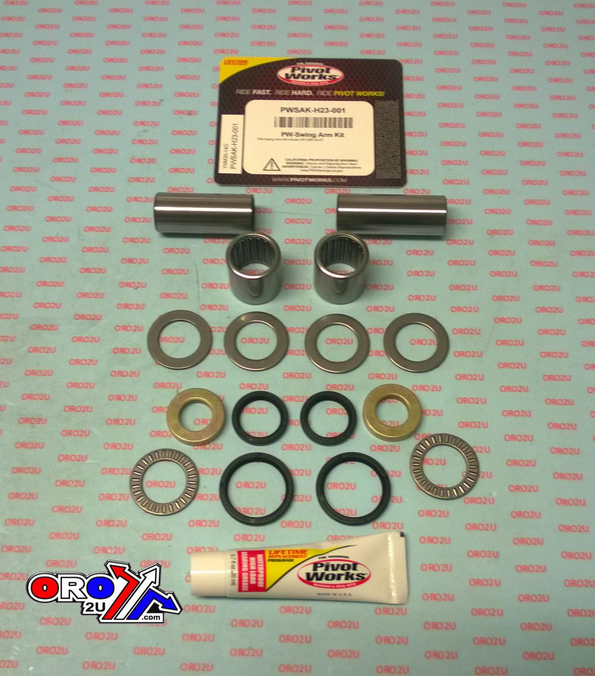 SWINGARM BEARING KIT CR125R 02-07, PIVOT WORKS PWSAK-H23-001