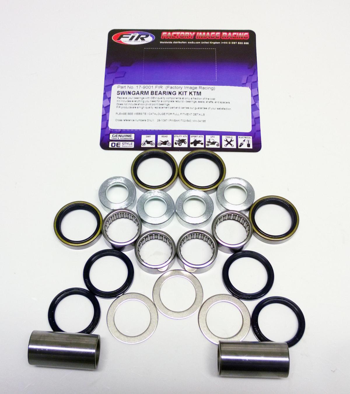 SWINGARM BEARING KIT KTM SX85 03-22, DUKE 620/640 94-04, SX125-93-97