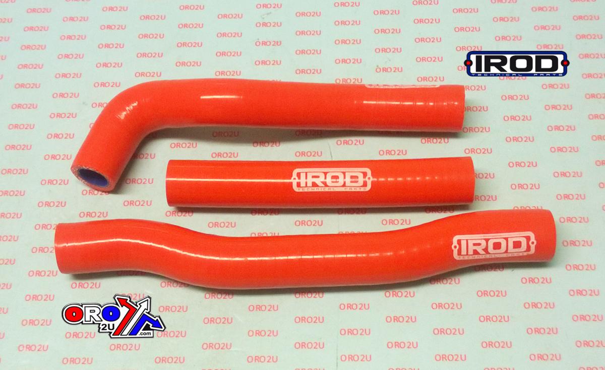 HOSE KIT KTM SX125/150 16-18, SILICONE RADIATOR ORANGE 010088, IROD
