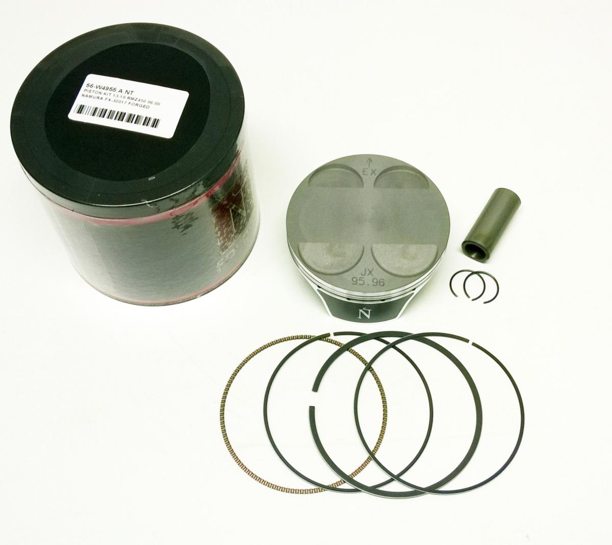 NAMURA FORGED 96mm PISTON KIT A, SUZUKI RM-Z450 2013-2023