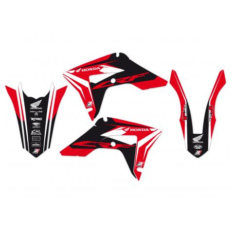 HONDA CRF250R 18-21, CRF450R 17-19, CRF450X 17-24, DREAM 4 DECAL KIT