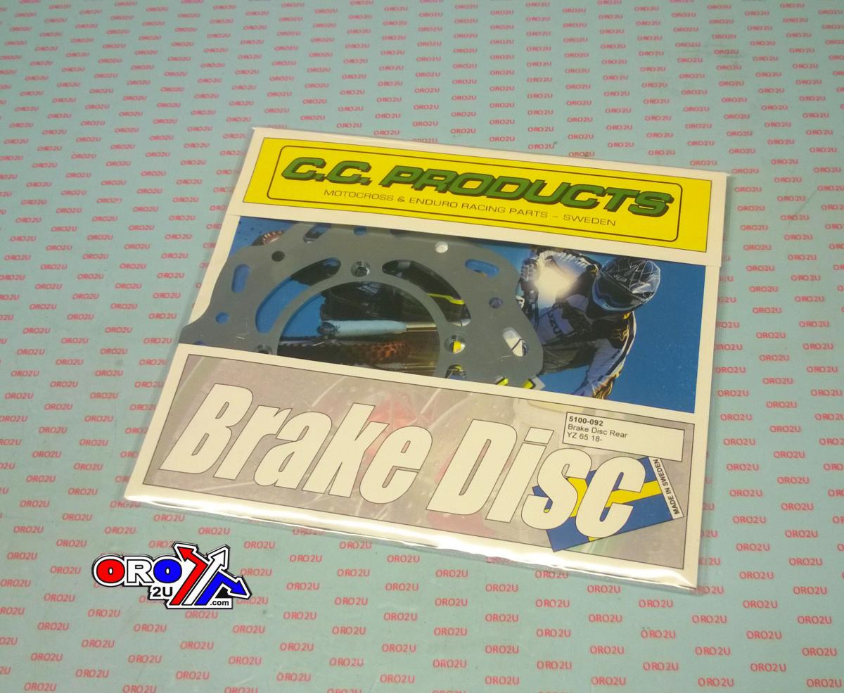 DISC BRAKE FRONT YAMAHA YZ65 18-24, CC PRODUCTS 5100-090, BR8-2582T-00, MD6418