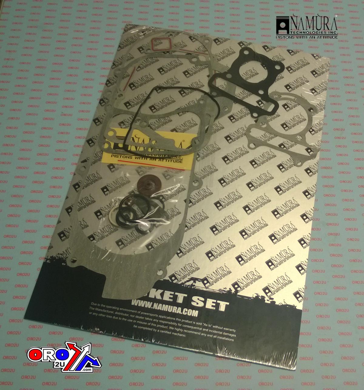 GASKET FULL SET KAWASAKI KFX50 07-19, NAMURA NA-20081F