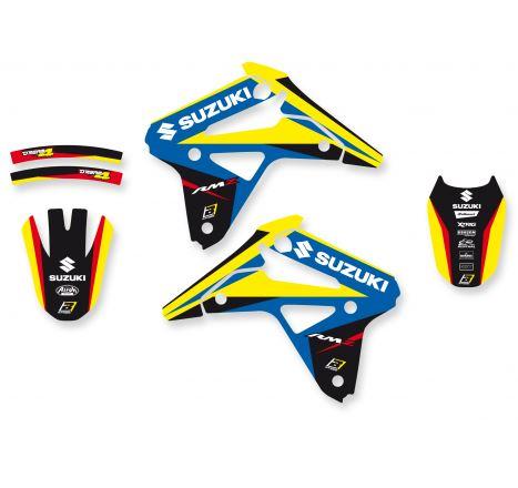 SUZUKI RM-Z250 2007-2009 DREAM 4 DECAL KIT, BLACKBIRD