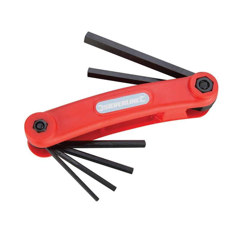 FOLDING 2.5-10mm ALLEN KEY, [00-509.EACH]