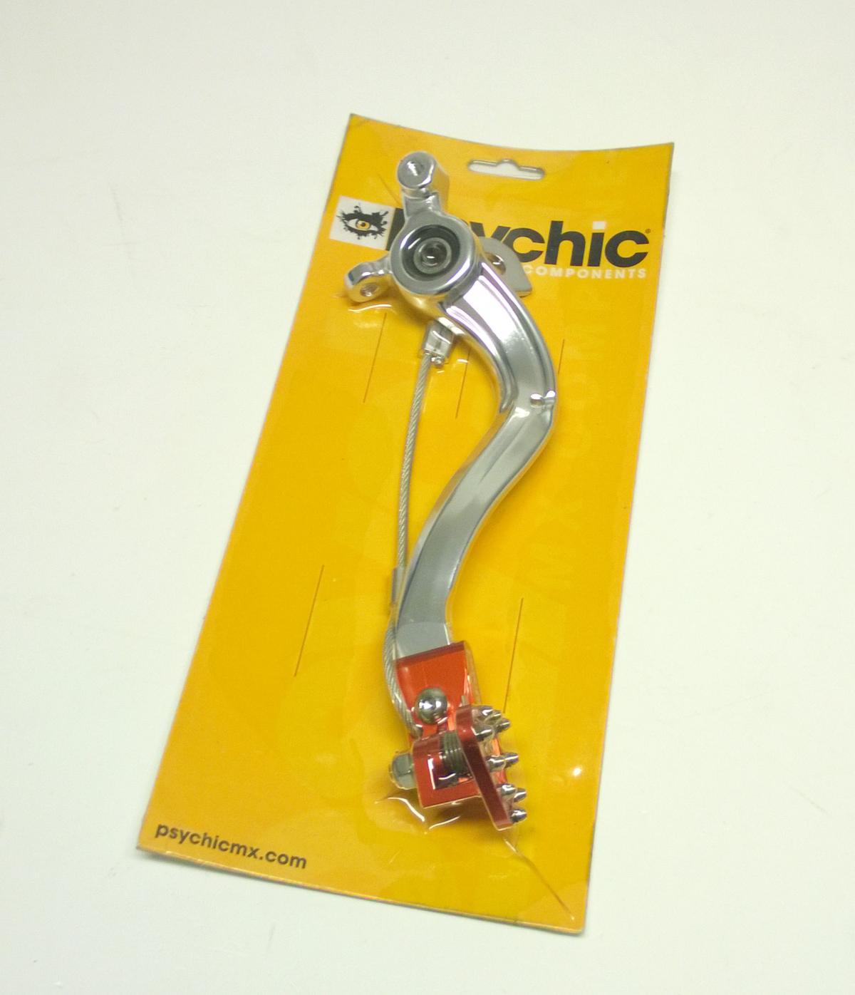 REAR BRAKE PEDAL SILVER/ORANGE, KTM SX85 18-22, 47213050044