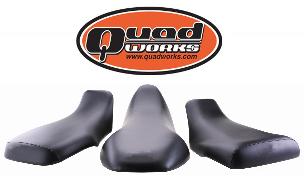 QUADWORKS BLACK SEAT COVER ARCTIC CAT DVX 400 2004-2008