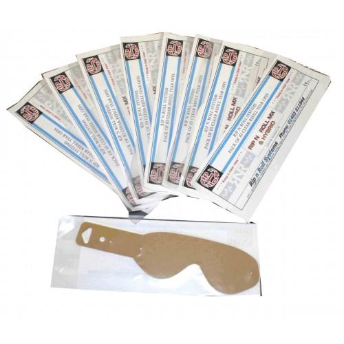 SCOTT GOGGLE RECOIL/80 SERIES TEAR OFFS, RNR PK10