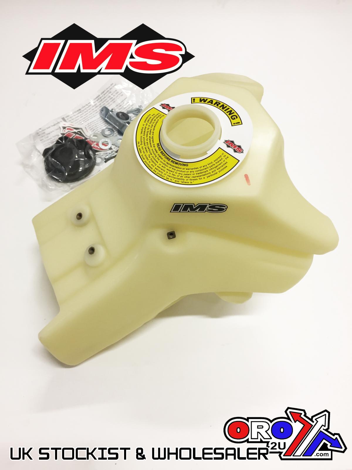 IMS Natural 2.4 gal Fuel Tank+Screw Cap Honda CRF250RX 19-21, CRF450RX 17-20