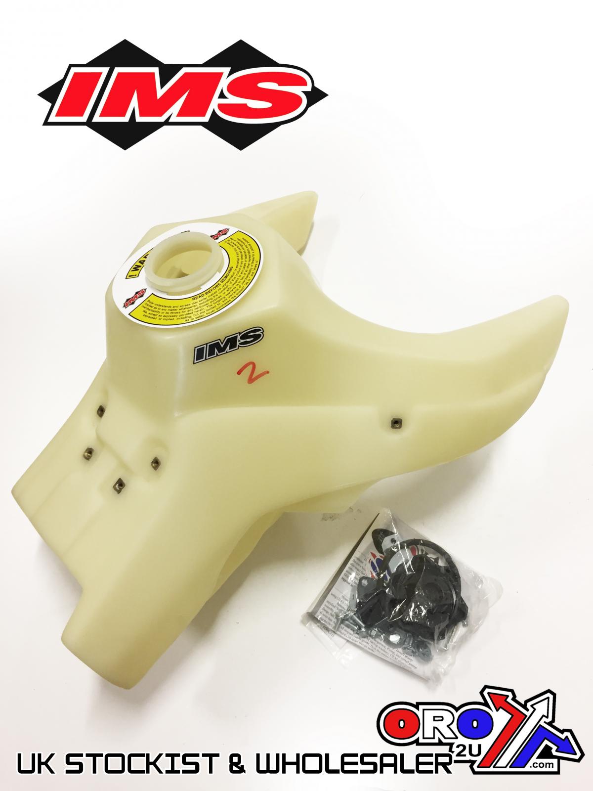 IMS Natural 3.0 gal Fuel Tank+Screw Cap Honda CRF450X 19-22, CRF450L 19-21