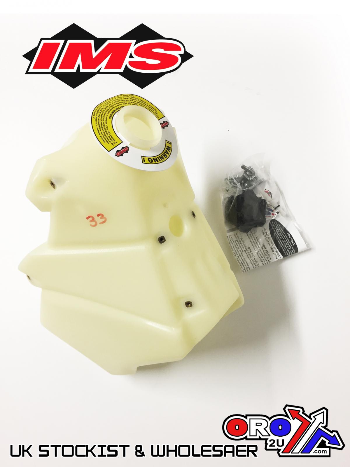 IMS Natural 2.5 gal Fuel Tank+Screw Cap KTM SX85 2003-2012, SX105 2003-2011