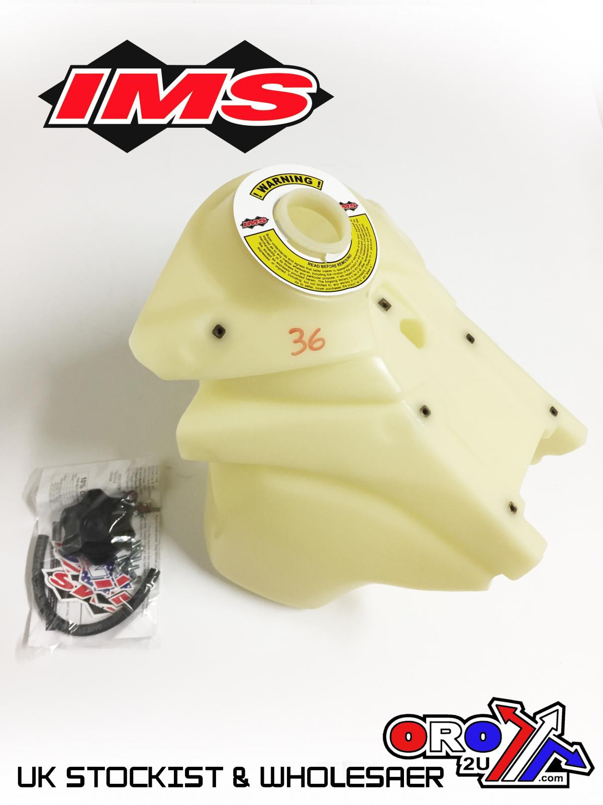 IMS Natural 3.1 gal Fuel Tank+Screw Cap KTM SX250 2011-2016, XC250 2011-2016