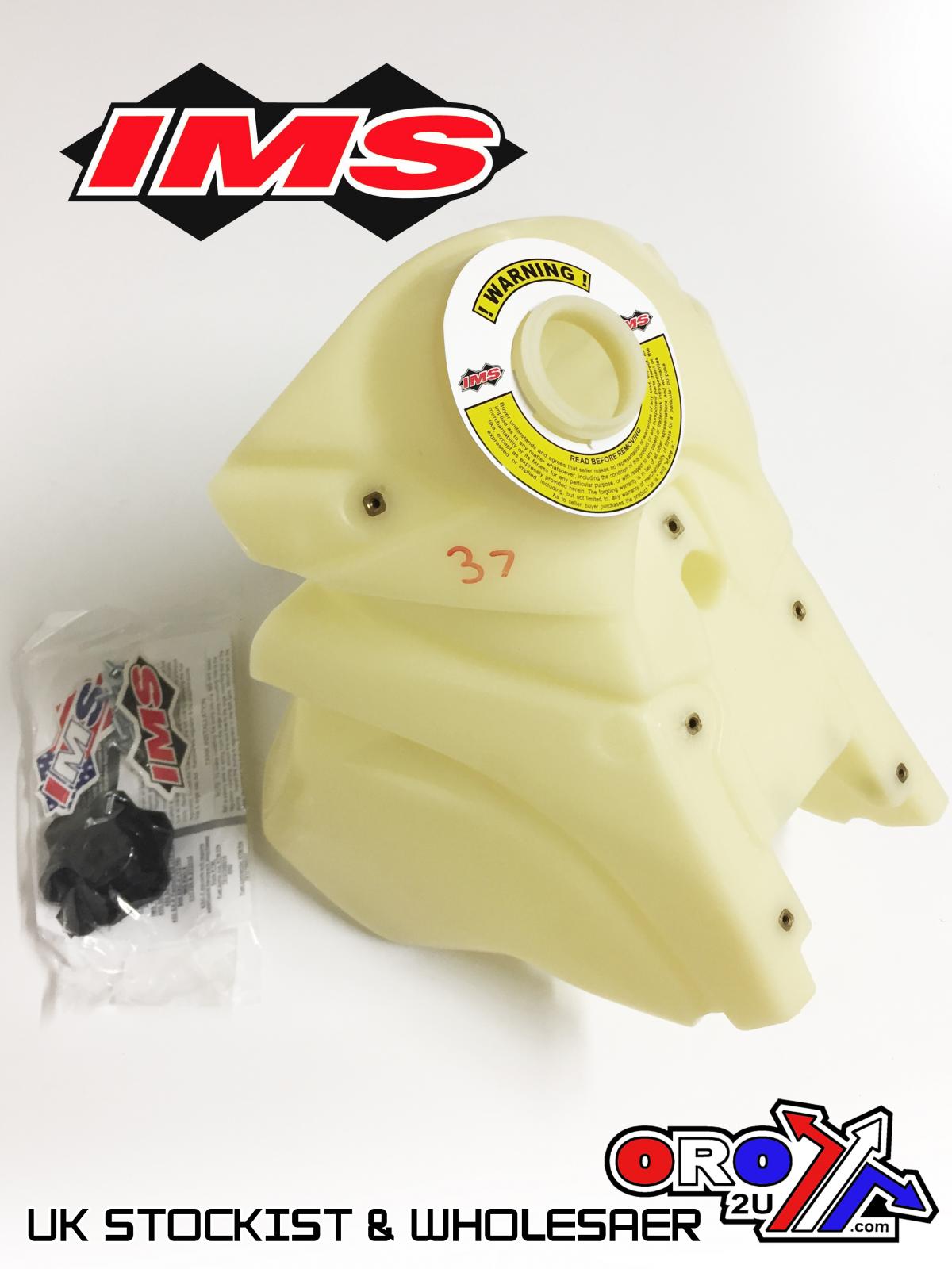 IMS Natural 3.1 gal Fuel Tank+Screw Cap KTM SX-F 450 13-15, EXC-F5 00 12-16