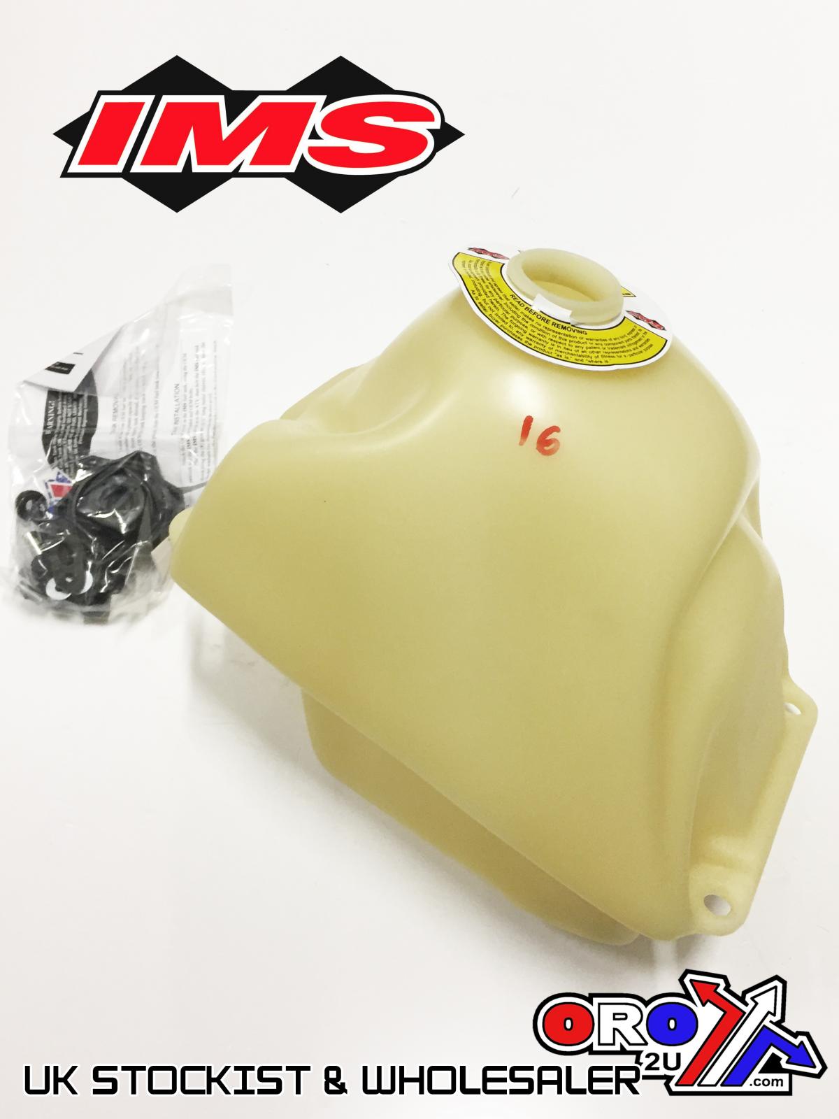 IMS Natural 4.0 gal Fuel Tank+Screw Cap Yamaha YFS200 Blaster 1988-2006