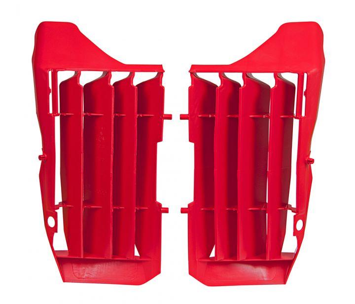 R-TECH RED O/S RAD LOUVERS/COVER HONDA CRF250R 2020-2021, CRF250RX 2020-2021