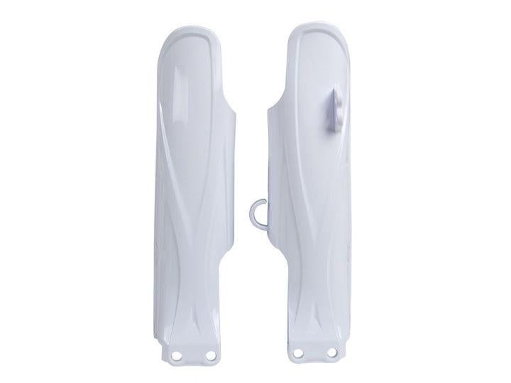R-TECH WHITE LOWER FORK GUARDS YAMAHA YZ85 2019-2024
