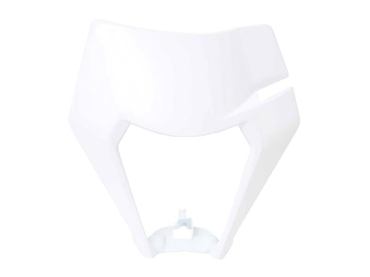 R-TECH WHITE FRONT HEADLIGHT MASK KTM EXC/EXC-F 2020-2023