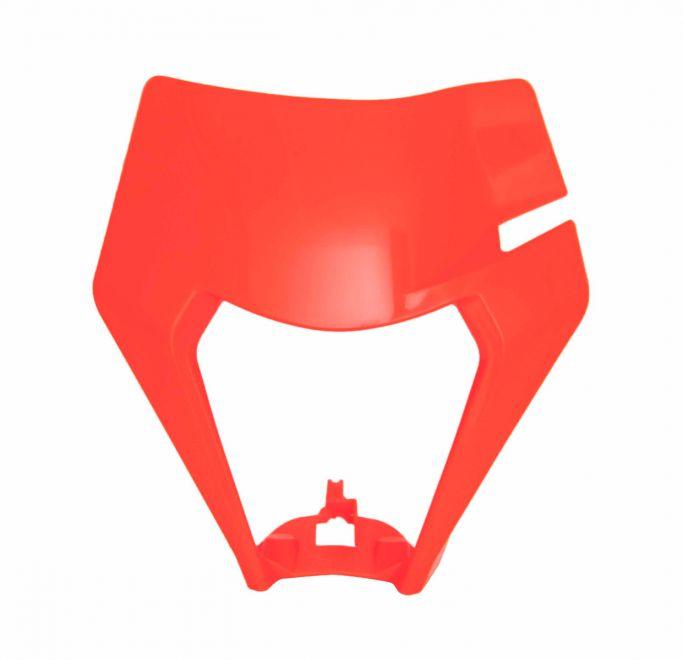 R-TECH NEON ORANGE FRONT HEADLIGHT MASK KTM EXC/EXC-F 2020-2023