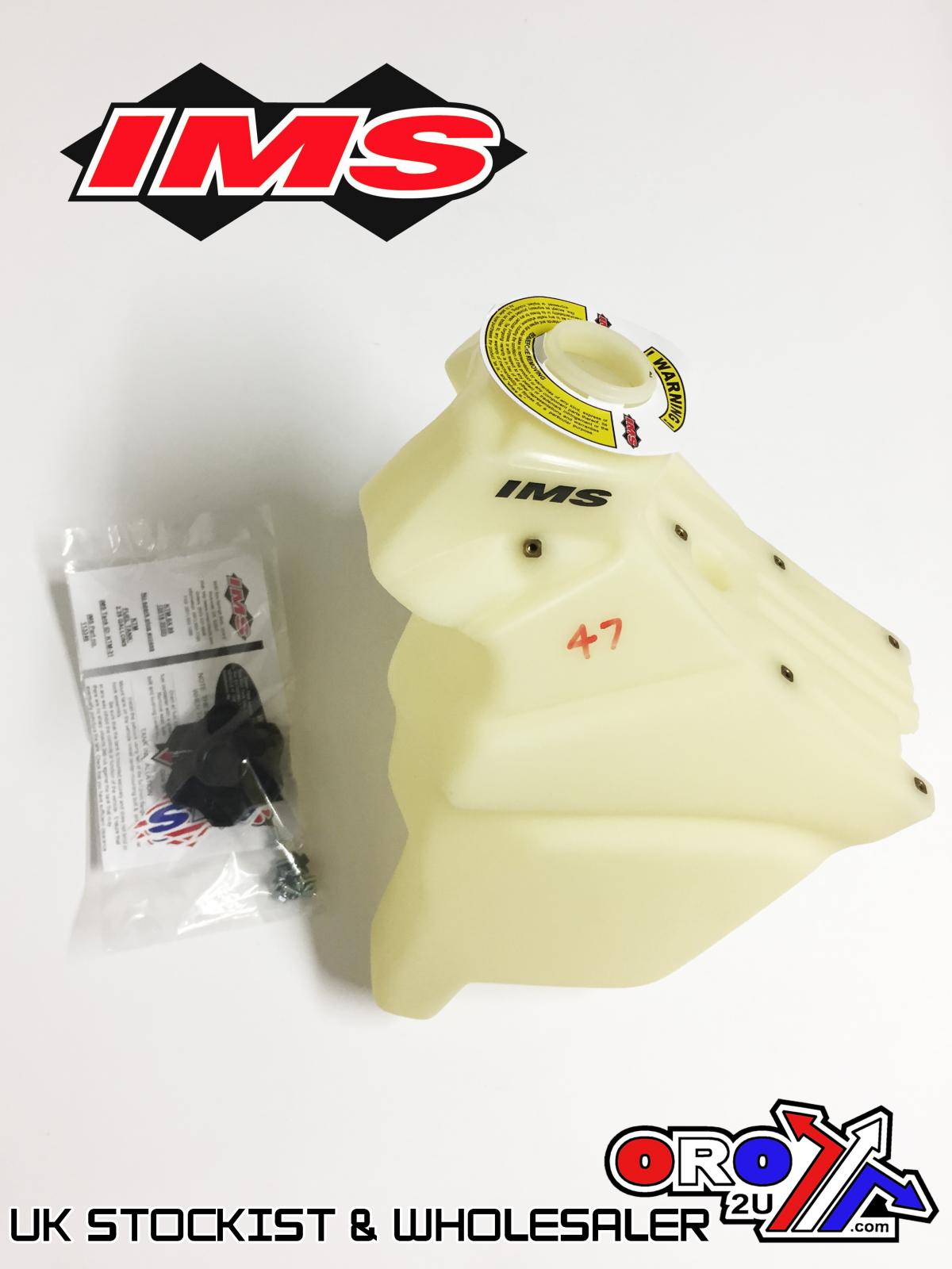 IMS Natural 2.25 gal Fuel Tank+Screw Cap KTM SX85 18-24, GAS GAS MC85 22-24