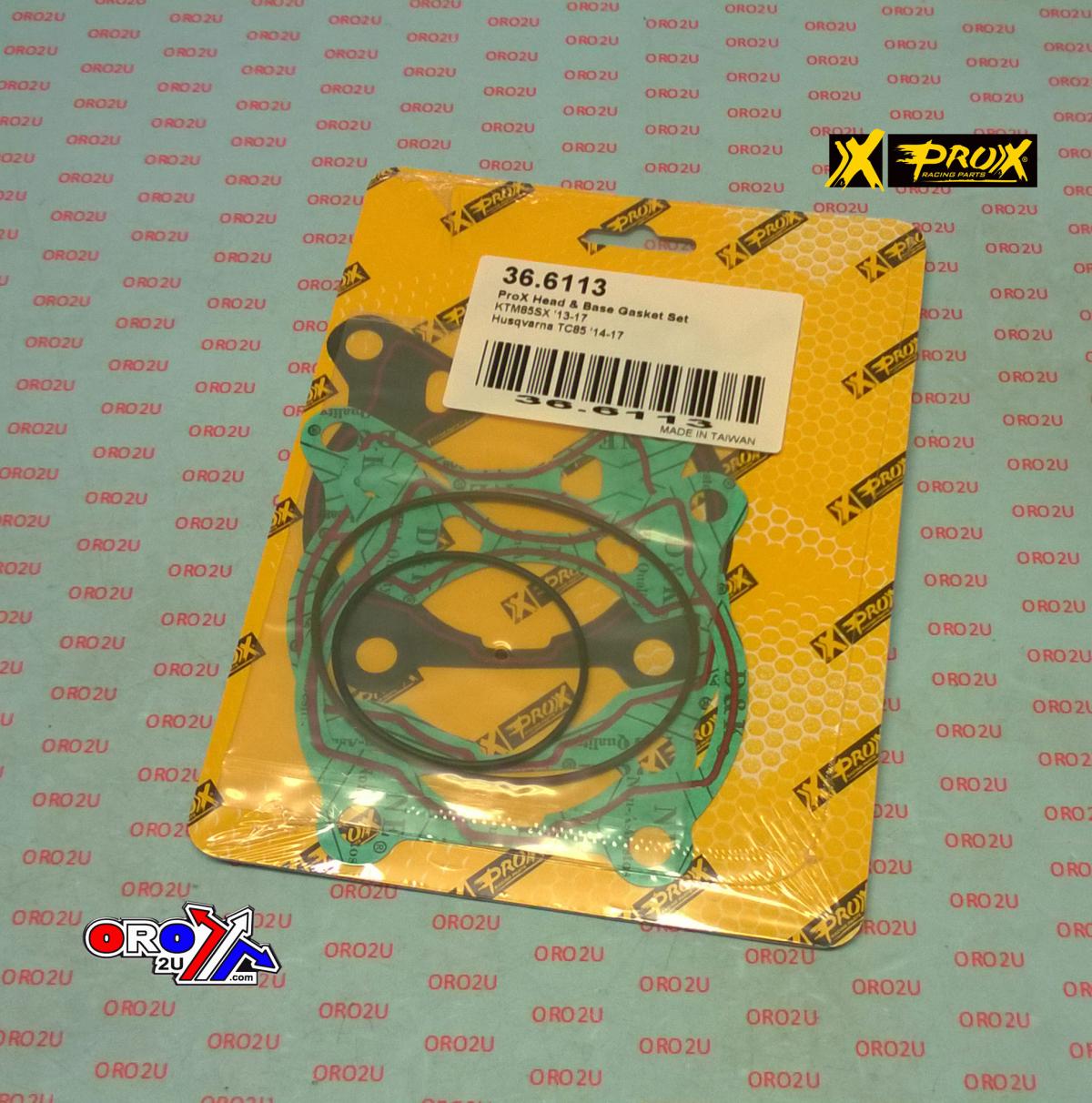 PROX HEAD & BASE GASKET SET KTM SX85 2013-2017, HUSQVARNA TC85 2014-2017