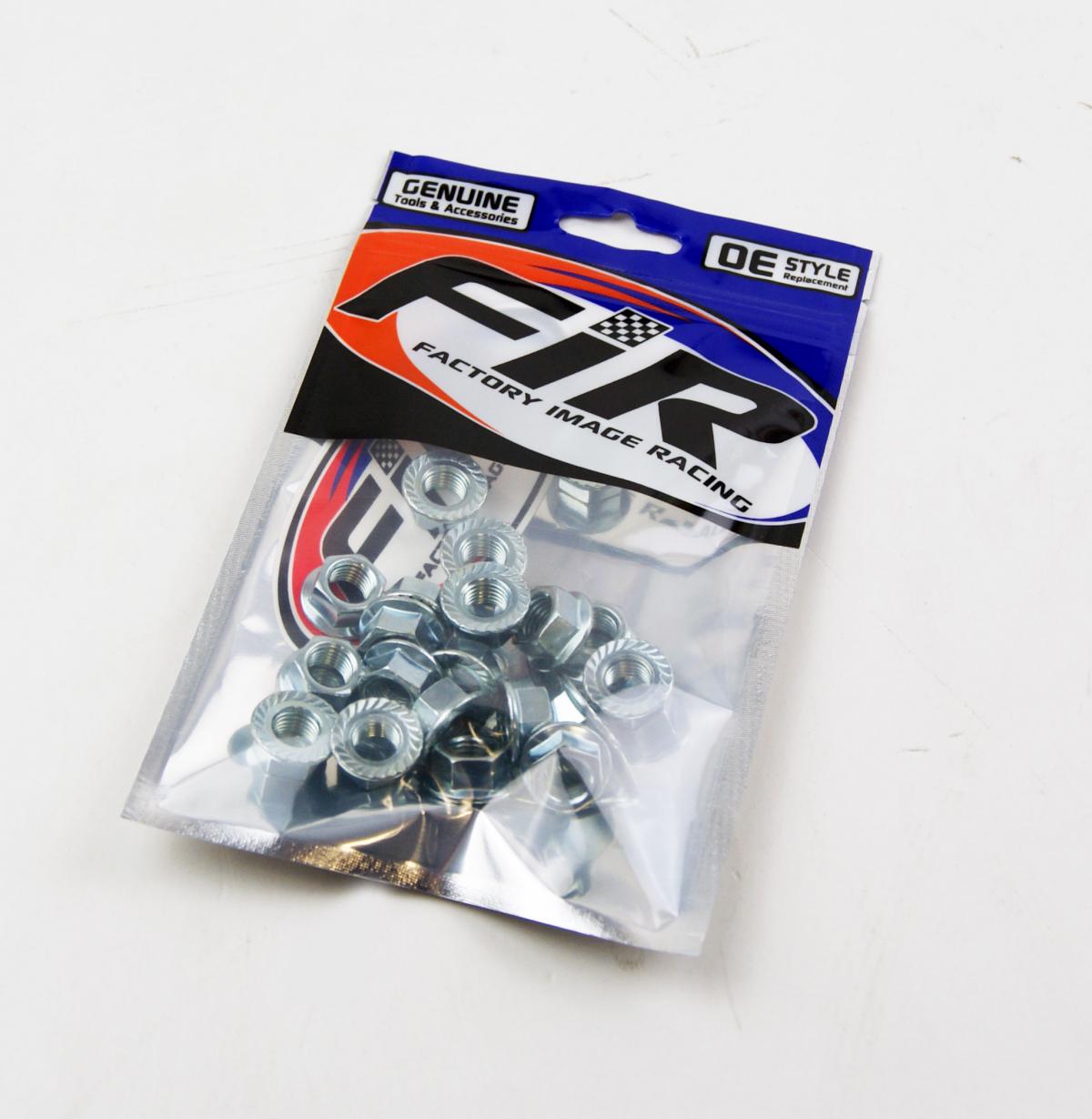 FLANGED NUT M10 x 1.25 PK20