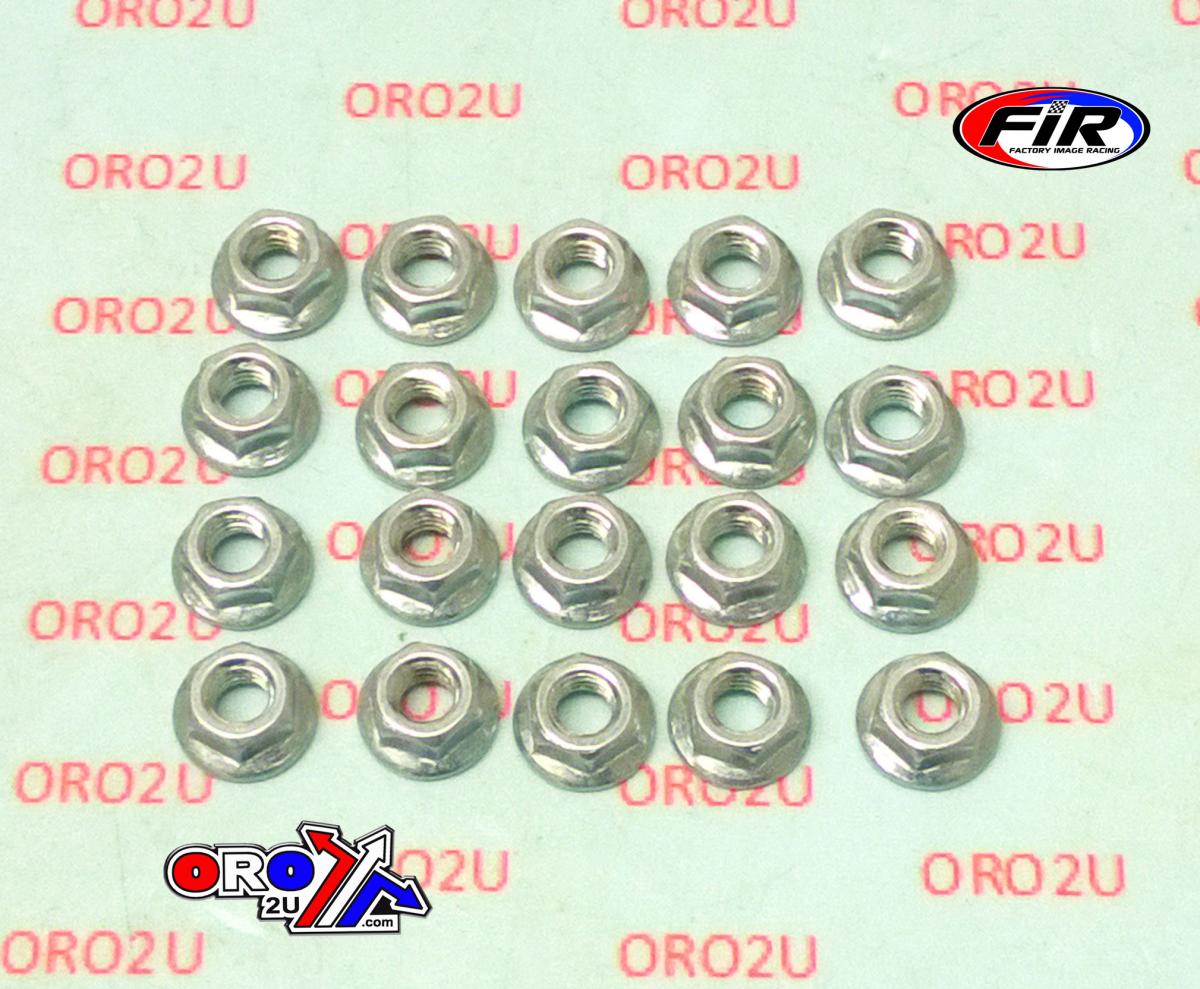 FLANGED NUT M5 PACK /20