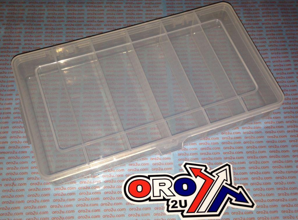 PLASTIC BOX6 SECTIONS, TUB TRAY ORGANISER