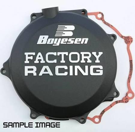 CLUTCH COVER 18-21 CRF 250 R, BOYESEN CC-07CB, BLACK