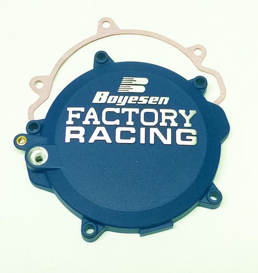 CLUTCH COVER 18-21 TC SX 85, BOYESEN CC-46AL, BLUE
